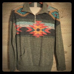 Aztec half zip